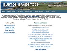 Tablet Screenshot of burtonbradstock.org.uk